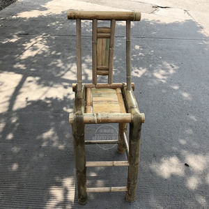 四川竹椅竹高脚椅竹酒吧椅餐厅农家乐竹餐椅靠背椅可定做尺寸