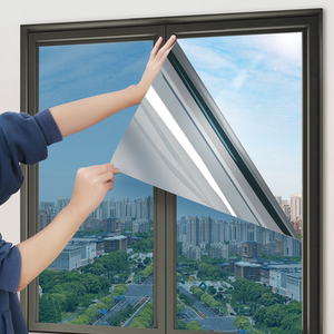 防晒隔热膜玻璃窗户贴纸透光不透明遮光贴膜阳台遮阳单向透视隐私