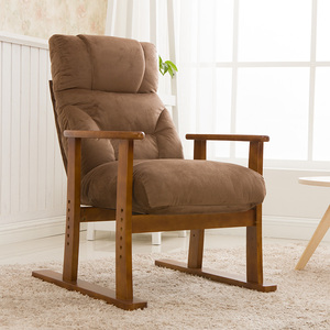北欧实木木椅时尚家用休闲椅躺椅 可躺午睡椅田园椅 老人的好椅子