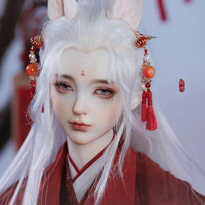 尾款,龙魂人形社 bjd娃衣 二十八星宿·心月狐 官服