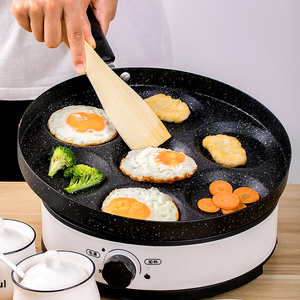 煎蛋器商用神器全自动多功能荷包蛋煎锅早餐锅蛋堡锅家用七孔不粘