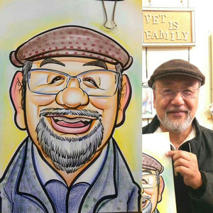 手绘画像漫画真人照片卡通q版似颜绘肖像素描夸张定制人物自画像