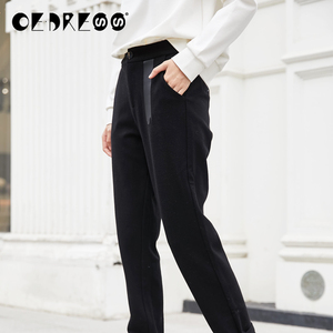 国庆大优惠 oe-6271欧e专柜正品女装时尚修身显瘦休闲长 裤女裤潮