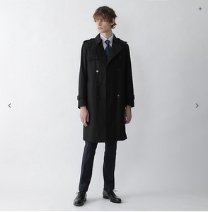 日本代购 black label crestbridge 黑标 双层风衣 51a-20-602