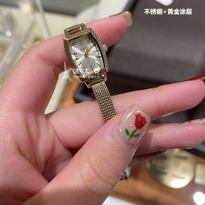 日本代购 ete 极简酒桶形 古典印象腕表 石英女表 钻石 手表 礼物