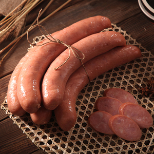 重工老沈阳长乐肠300g 东北特产传统老味肉肠 果木烟熏纯猪肉香肠