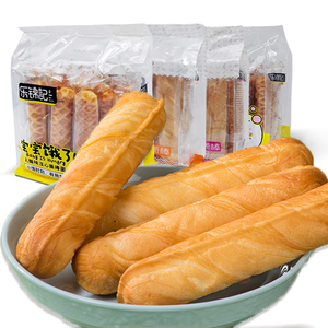 乐锦记撕棒乳酪软心棒肉丝注心手撕棒380g松软点心早餐面包邮