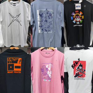 2021新款优衣库uniqlo联名海贼王one piece第三弹航海王银魂火影