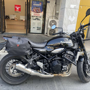 适用川崎z900rs改装边包防水快拆侧包大容量挎包适配sw快拆支架