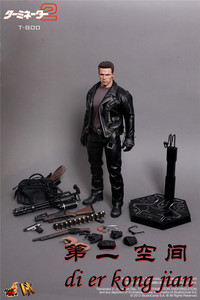 包邮现货 HotToys HT 1/6 DX10 终结者2 T800 T2 阿诺 施瓦辛格