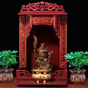 关公招财武财神客厅摆件供奉神像店铺开业乔迁关羽关二爷供台佛龛