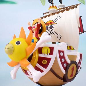鼠绘动漫 正版海贼航海王wcf桑尼号万里阳光号手办模型现货包邮