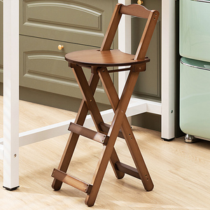 可折叠凳小板凳子马扎结实家用便携式省空间高脚凳靠背折叠椅加厚