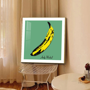 安迪沃霍尔挂画客厅工作室波普风艺术展装饰画andywarhol香蕉壁画
