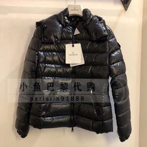 小鱼法国代购moncler蒙口21秋冬新王菲经典女短款连帽羽绒服bady