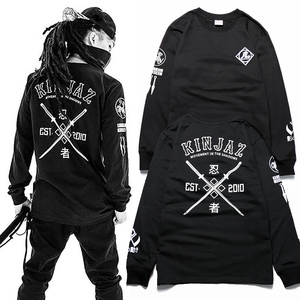 00猴宝贝男装淘宝kinjaz街舞天团忍者卫衣男定制套
