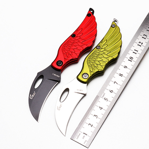 中国鹰朗ew130小鸟折叠刀户外求生携带水果刀随防身便携小刀包邮