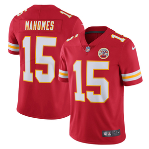 NFL 橄榄球联盟 Chiefs 堪萨斯城酋长队15# Mahomes 马霍姆斯球衣