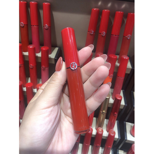 官方正品armani/阿玛尼红管口红臻致丝绒哑光唇釉405/208/209