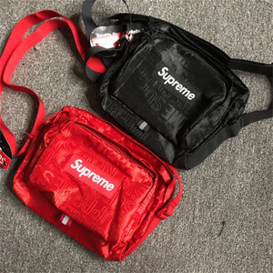 sup 19ss 46th shoulder bag刺绣斜挎反光小包 男女挎包 肩包