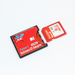 原装SD转CF卡套支持无线WifiSD卡Type I适配器佳能尼康单反薄卡套
