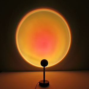 网红日落灯氛围灯夕阳灯拍照摄影投影卧室客厅网红日不落小夜灯