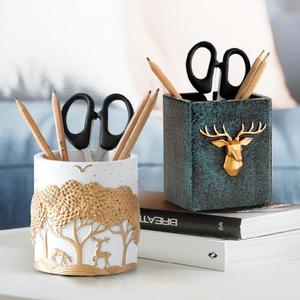 笔筒创意时尚绿色