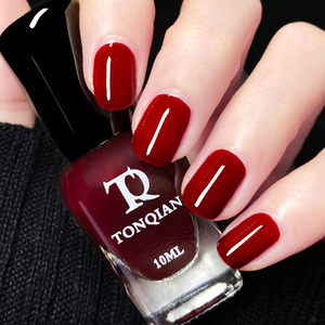 指甲油酒红系列酒红色