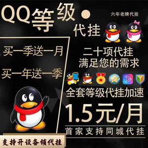 代挂qq等级全套加速 燃鹅升级电脑管家手机在线空间浏览 游戏