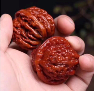 精品其他手链把玩文玩核桃头官帽四座楼狮虎兽虎头盘龙纹白狮子