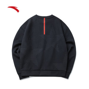 【安踏冠军荣耀系列】卫衣女装2021春秋新款套头运动休闲卫衣上衣