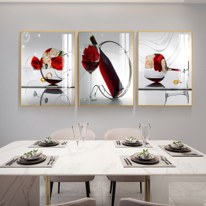 饭厅酒柜壁餐厅