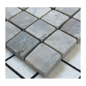 青色石材马赛克墙贴艾叶青仿古仿古大理石吧台浴室吧台卫生间瓷砖