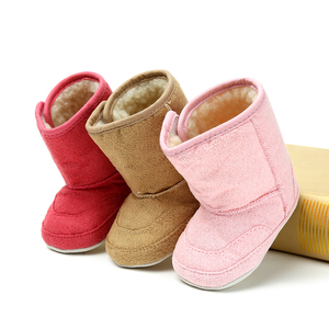 婴儿棉鞋0-15个月宝宝软底学步鞋防滑保暖棉靴0-1岁男女宝宝鞋子