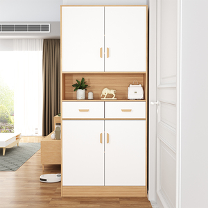 玄关柜家用门口入户正对门玄关柜一体隔断靠墙大容量防尘收纳衣柜