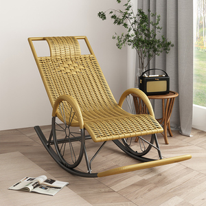 001498人付款天猫藤椅摇椅躺椅大人摇摇椅躺椅阳台家用休闲藤编老人