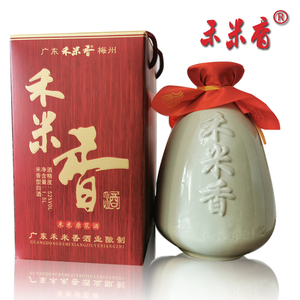 梅州平远老八尺禾米香酒1.5l高度白酒小锅米酒原酒窖藏纯粮食米酒
