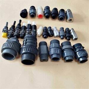 药剂计量泵接头膜片单向阀泵头泵配件弹簧软管加药泵配件隔膜组件