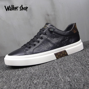 Walker Shop奥卡索奢侈品男鞋大牌新款真皮男士百搭休闲潮流板鞋
