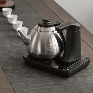 吉谷tb001全自动上水电热水壶不锈钢恒温烧水壶二合一茶具tb0606