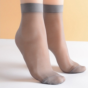12双永春奇圈不脱丝包芯丝短袜女袜对对袜夏季薄款透明袜子短丝袜