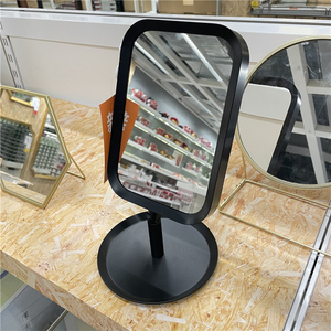 济南ikea宜家林德比恩镜子化妆镜梳妆镜两面带放大镜台面摆设正品