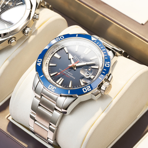 迪塔手表旗舰店天猫2021年德国新款全自动机械手表水鬼系列钢带潜水