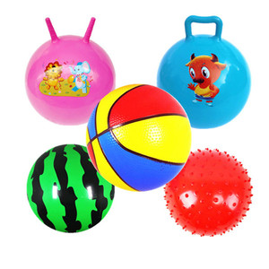 橡皮卡通皮球大号1一3岁宝宝玩的打气球儿童西瓜器材狗狗玩具球球