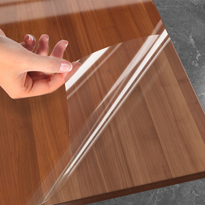 加厚实木透明桌面保护膜自粘防水餐桌茶几台面家具贴膜防烫耐高温