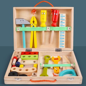 儿童修理工具箱玩具套装男孩