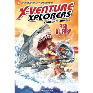 【4周达】X-venture Xplorers #3: Kingdom of Animals - Fish of Fury [9781545806982]