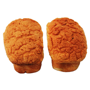 内蒙古特产俄罗斯风味双胞胎大列巴麦香源脆皮面包奶香味350克