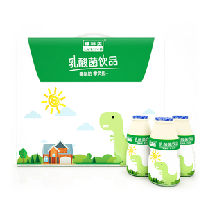 美莉传奇淘宝奥地利进口绿林贝lvlinb酸奶常温原味脱脂酸牛奶200克*