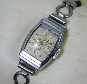 民国时期 瑞士CYMA西马机械手表小巧坤表镀银机芯怀旧复古影视道